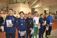 Men foil finalists